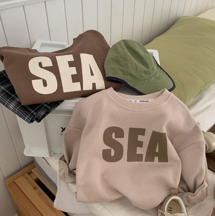 「2023秋」子供服★トップス★パーカー★韓国風子供服★キッズ★男女兼用★2色★90-140CM