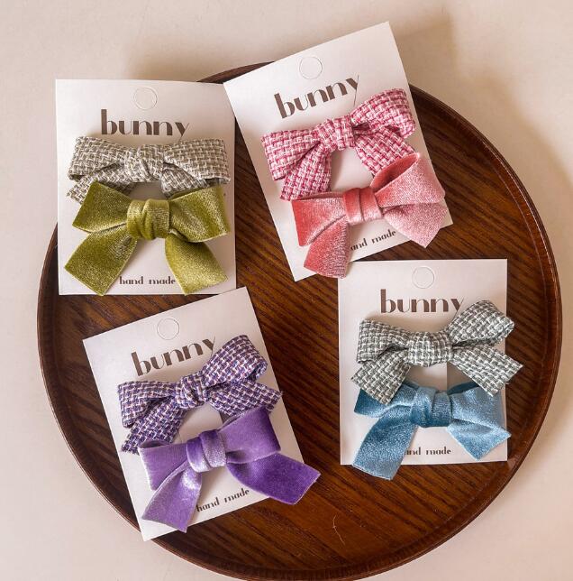 髪飾り★まとめ髪用★ヘアアクセサリー★子供用★キッズ★ヘアピン★2枚入り★多色