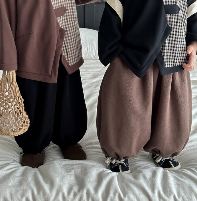 2023★春秋新作★韓国風子供服★ズボン★3色80-140CM