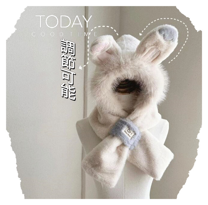 帽子/マフラー★厚手★レディース★女の子★暖かい★防寒★4色