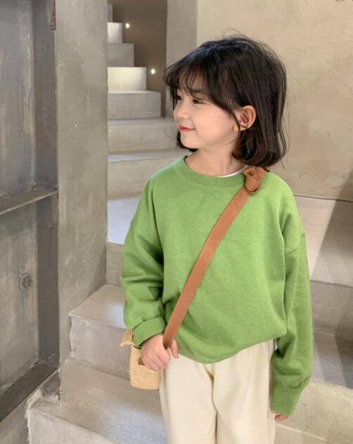 2023★春秋新作★韓国風子供服★トレーナー★5色90-140CM