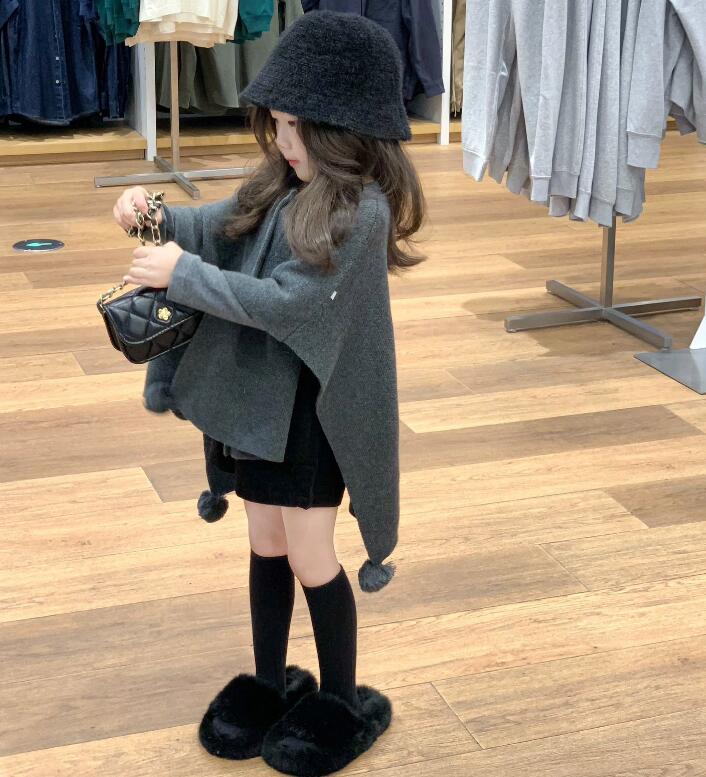 2023★春秋新作★韓国風子供服★マント★ズボン★分けて販売★5-15