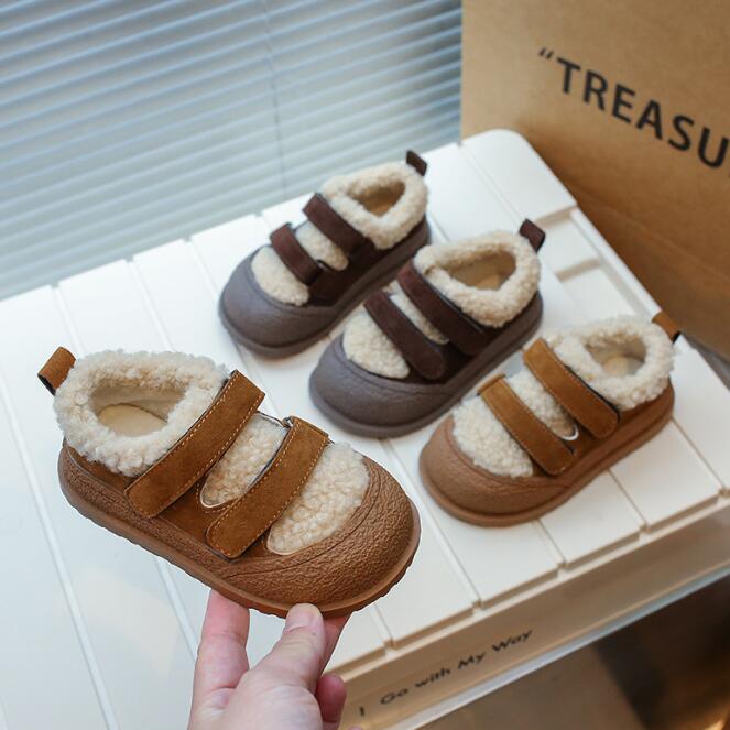 靴★子供靴★キッズ★シューズ★キッズ女の子★裏起毛★2色★21-33#