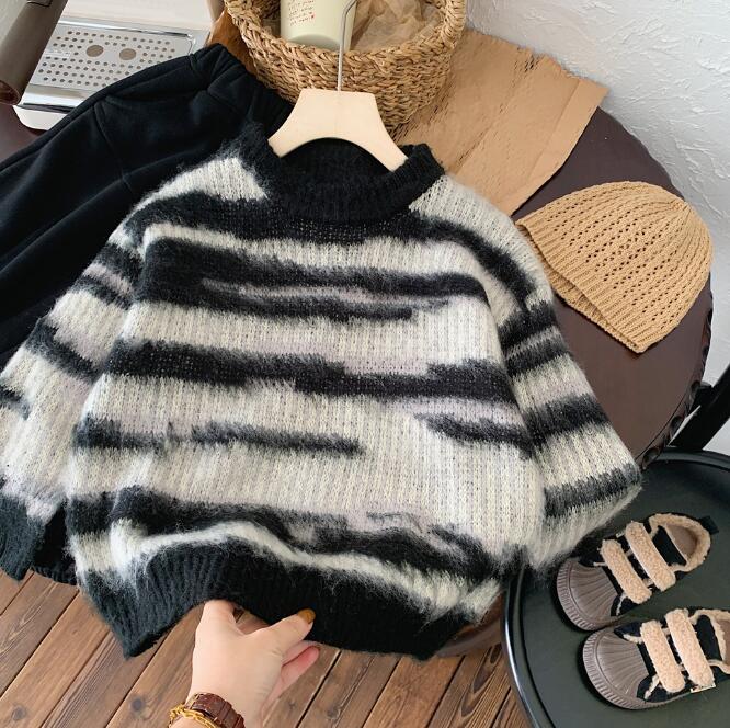 子供服★トップス★ニット★セーター★韓国風子供服★キッズ男の子★90-130CM