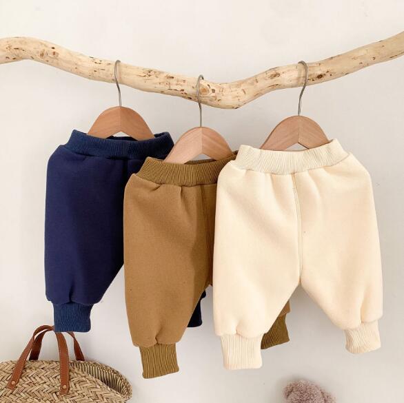 子供服★ボトムス★ズボン★裏起毛★韓国風子供服★ベビー★3色★66-100CM