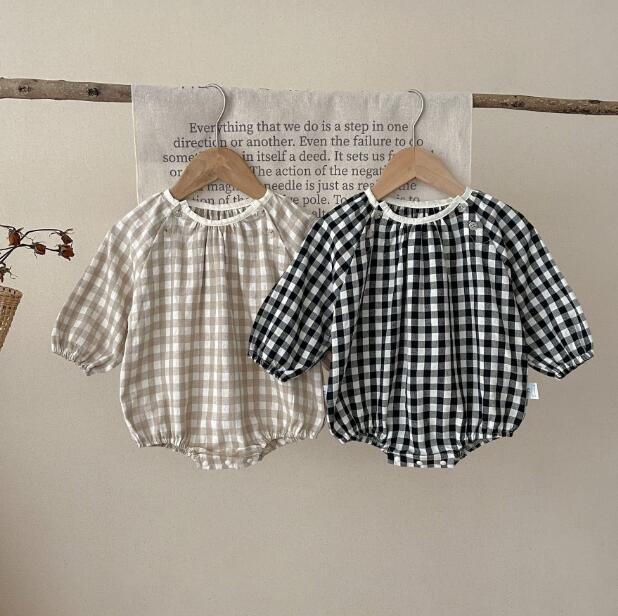 子供服★ロンパース★連体服★長袖★韓国風子供服★ベビー★2色★66-90CM