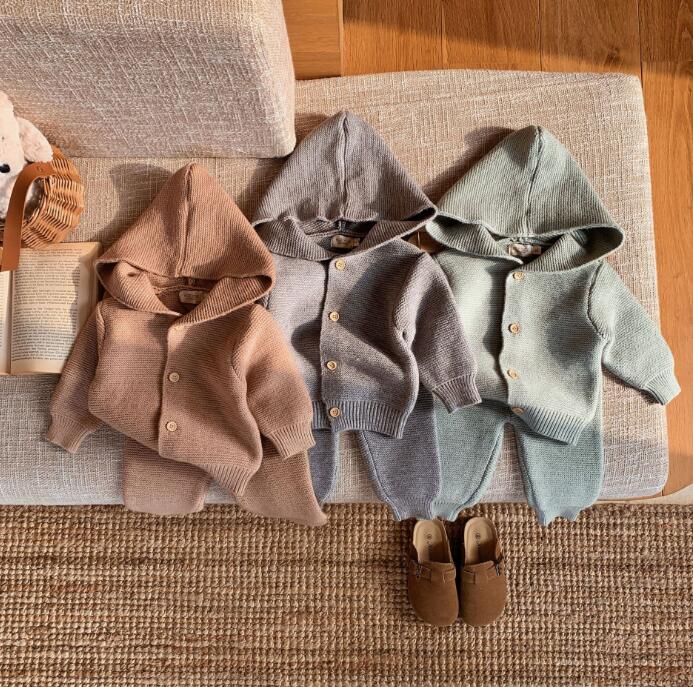 2023★春秋新作★韓国風ベビー服★トップス+ズボン2セット★3色66-90CM