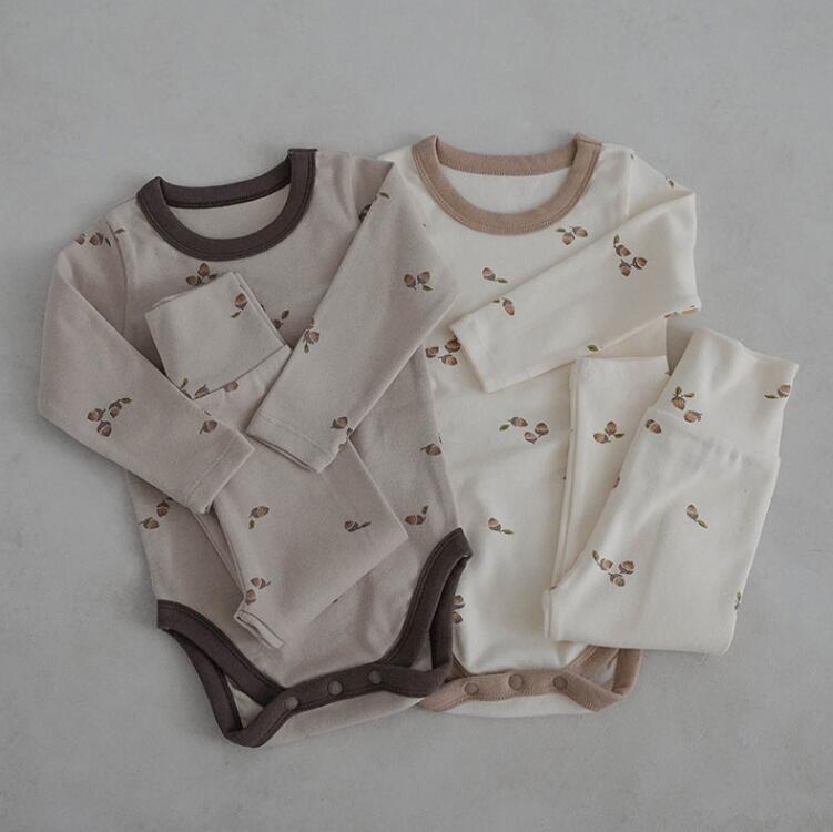 2023★春秋新作★韓国風ベビー服★ロンパース★2色66-90CM