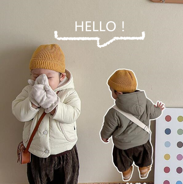 子供服★トップス★コート★裏起毛★韓国風子供服★男女兼用★2色★73-100CM