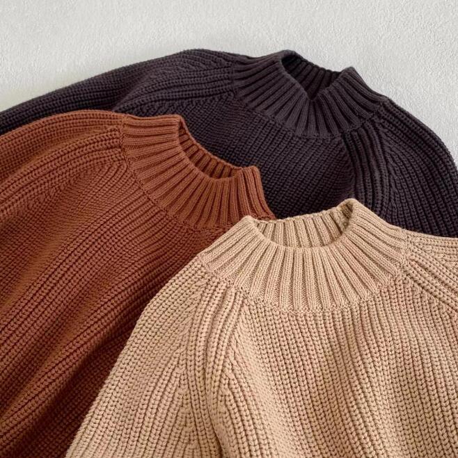 子供服★トップス★ニット★セーター★韓国風子供服★キッズ★男女兼用★3色★80-140CM