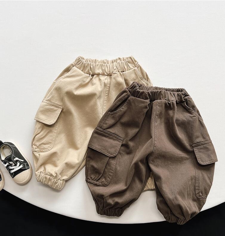2023★春秋新作★韓国風子供服★ズボン★2色80-130CM