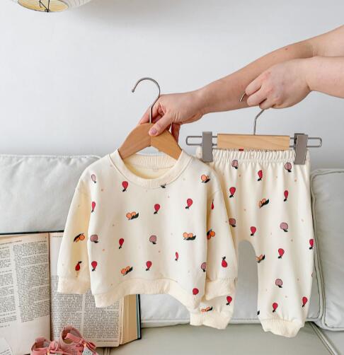 子供服★トップス+パンツ★セットアップ★韓国風子供服★ベビー★66-100CM