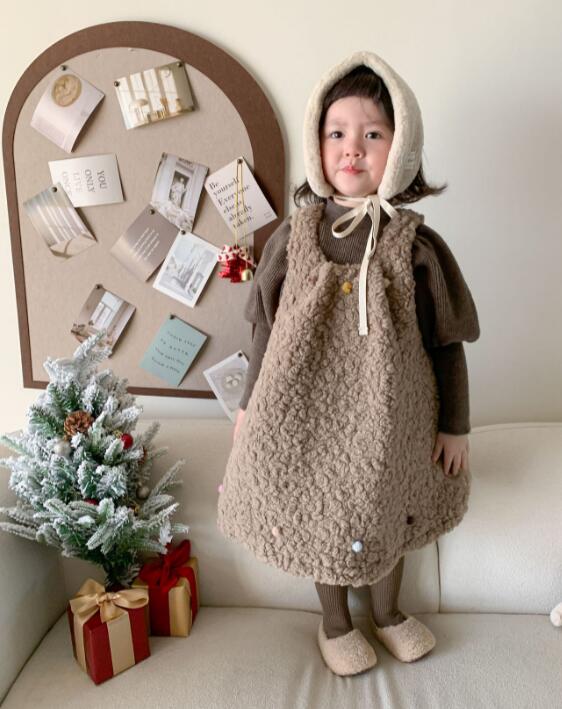 2023冬★子供服　セーター&ワンピース分けて販売★80-140cm★2色