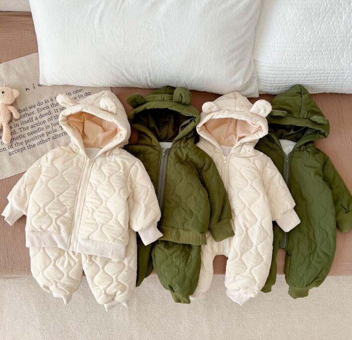 2023★秋冬新作★韓国風ベビー服★トップス+ズボン2セット★2色73-100CM