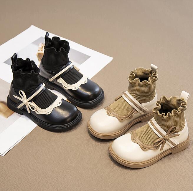 靴★子供靴★シューズ★キッズ女の子★ショートブーツ★2色★26-36#