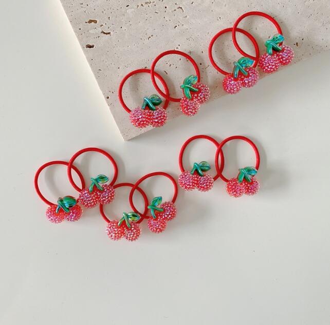 子供用★髪飾り★まとめ髪用★ヘアアクセサリー★10枚入り★可愛い★ヘアゴム★多色