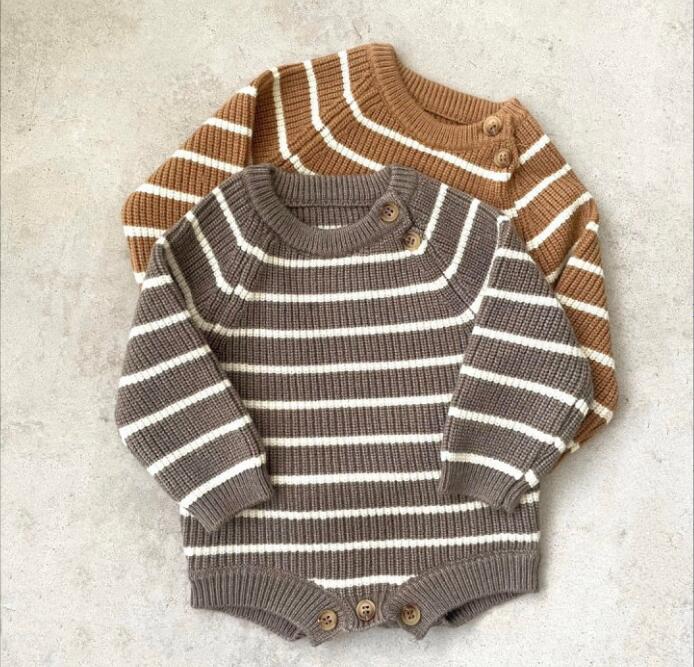 2023★春秋新作★韓国風子供服★ロンパース★2色66-100CM