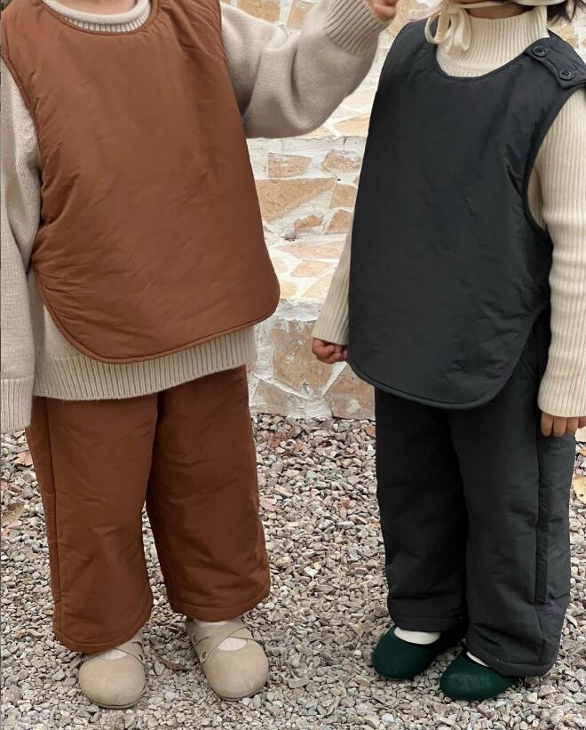 2023★秋冬新作★韓国風子供服★トップス+ズボン★セットアップ★2色80-140CM