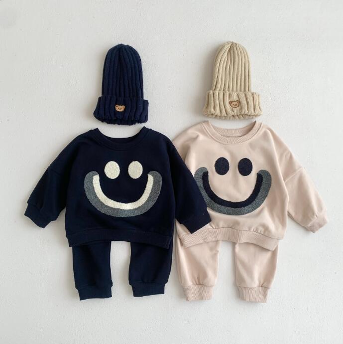 2023★春秋新作★韓国風子供服★トップス+ズボン2セット★2色66-100CM