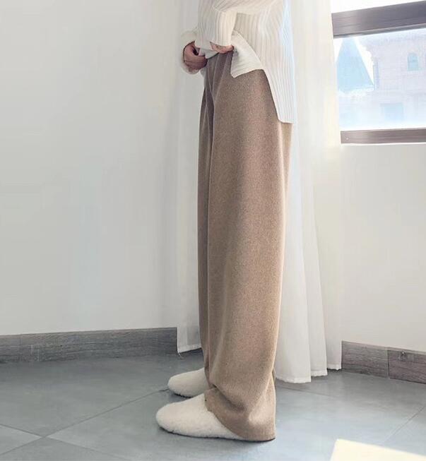 2023秋冬新型★レディース服　ニットズボン★S〜XL　5色