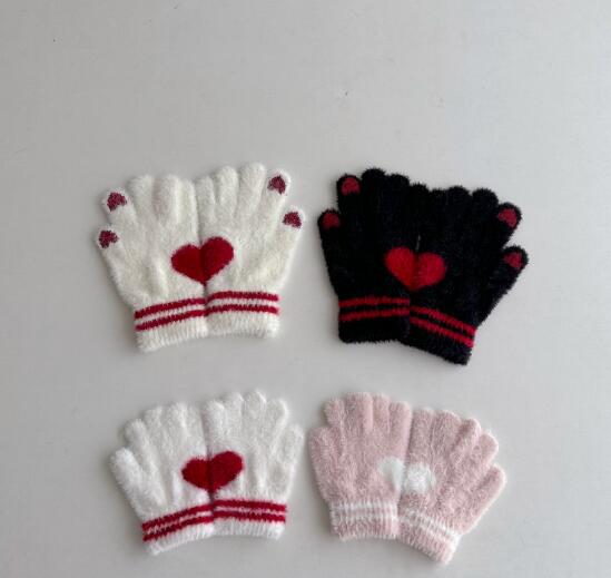 2023新品★大人気　キッズ用&親子用★子供　手袋★4色