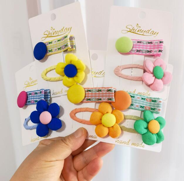 髪飾り★まとめ髪用★ヘアアクセサリー★子供用★キッズ★ヘアピン★2枚入り★多色