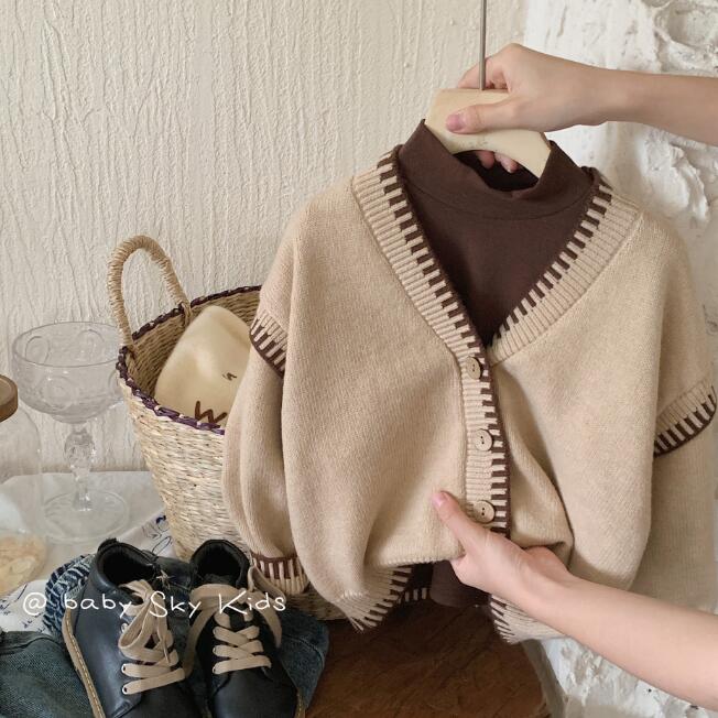 子供服★トップス★ニット★セーター★韓国風子供服★キッズ★男女兼用★90-140CM
