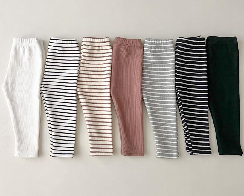 2023冬新品★子供服　裏起毛付きタイツ　パンツ★80-130cm★7色