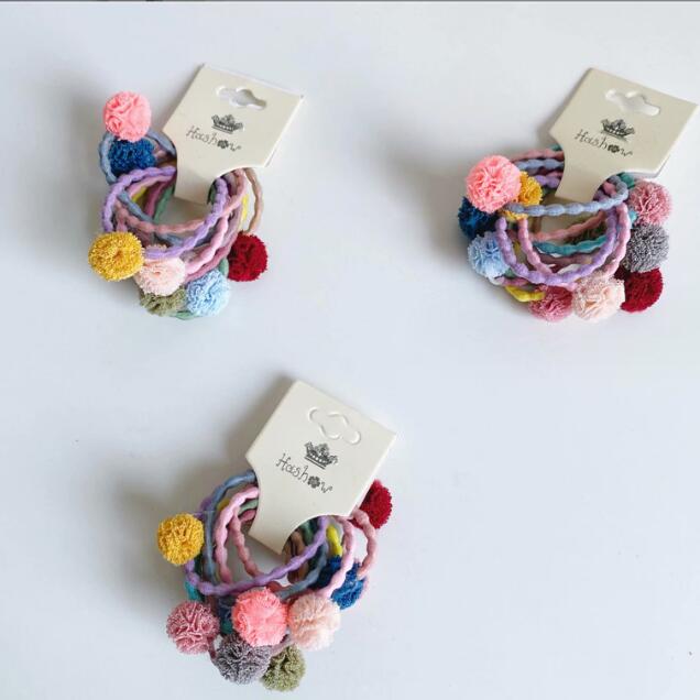 髪飾り★まとめ髪用★ヘアアクセサリー★子供用★10枚入り★ヘアゴム