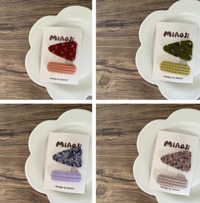 髪飾り★まとめ髪用★ヘアアクセサリー★子供用★キッズ★ヘアピン★2枚入り★多色