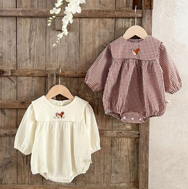 子供服★ロンパース★連体服★韓国風子供服★ベビー★可愛い★2色★66-100CM