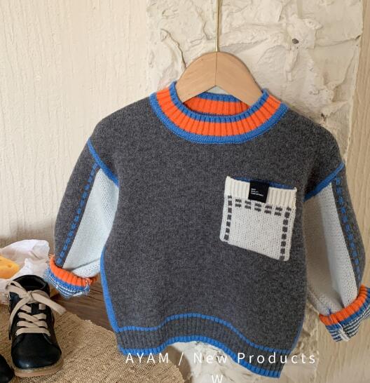 子供服★トップス★ニット★セーター★韓国風子供服★キッズ★90-140CM