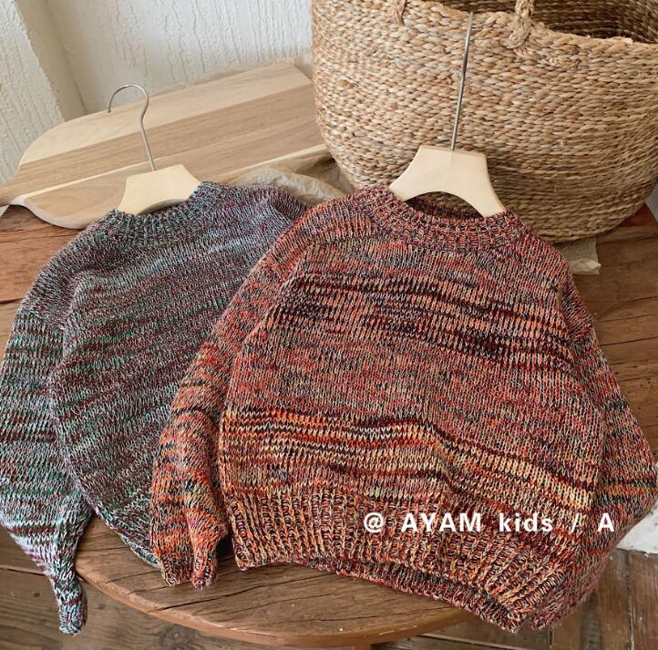 子供服★トップス★トップス★ニット★韓国風子供服★キッズ★男女兼用★2色★90-140CM