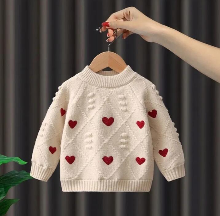 2024★秋冬新作★韓国風子供服★セーター★厚手★2色90-140CM