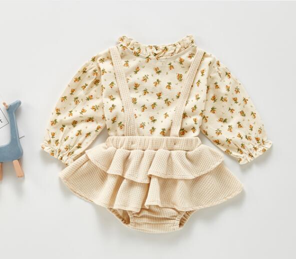 2024★春秋新作★韓国風ベビー服★トップス+ズボン2セット★66-100CM