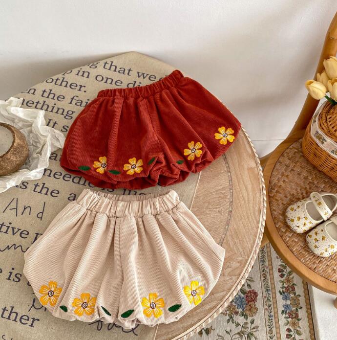 「2024」子供服★ボトムス★ショートパンツ★韓国風子供服★ベビー★可愛い★2色★66-100CM