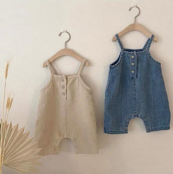子供服★サロペット★連体服★韓国風子供服★ベビー★可愛い★2色★66-100CM
