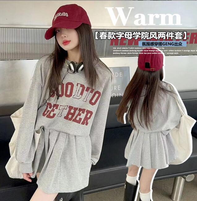 2024年新品★子供服★トップス+スカート　セット★120-170cm★