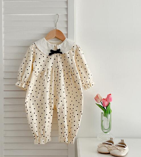 「2024」子供服★ロンパース★連体服★韓国風子供服★ベビー★花柄★66-100CM