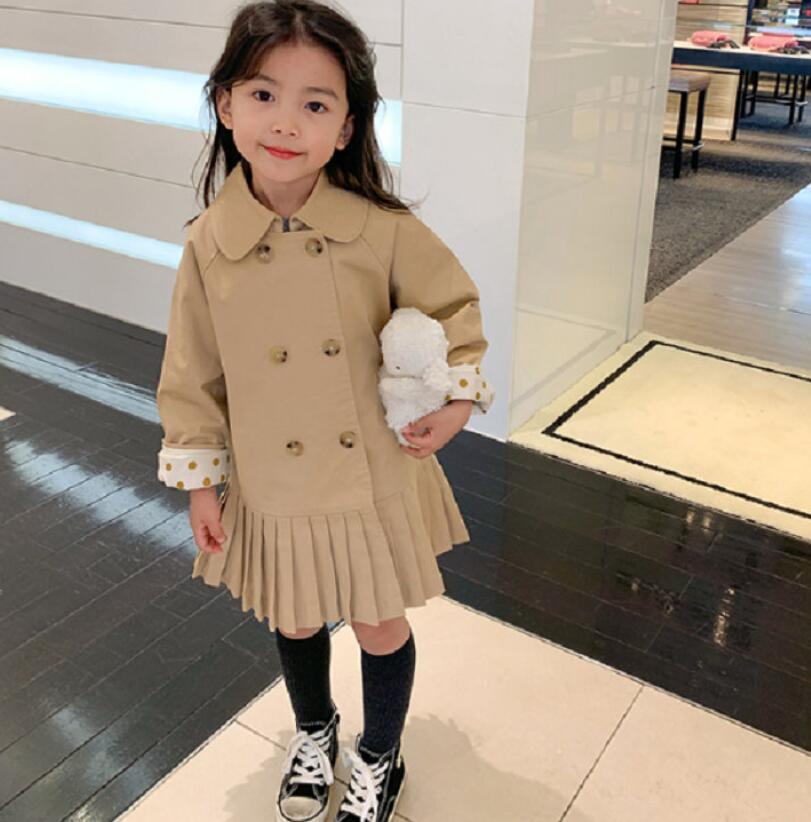 2024★春秋新作★韓国風子供服★ワンピース★7-15