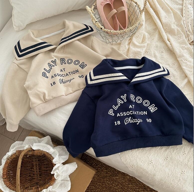 2024★春秋新作★韓国風子供服★トレーナー★2色80-130CM