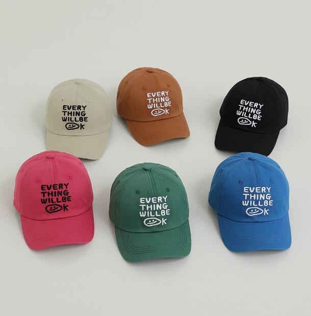 子供用★帽子★キャップ★野球帽★キッズ★男女兼用★カジュアル★6色