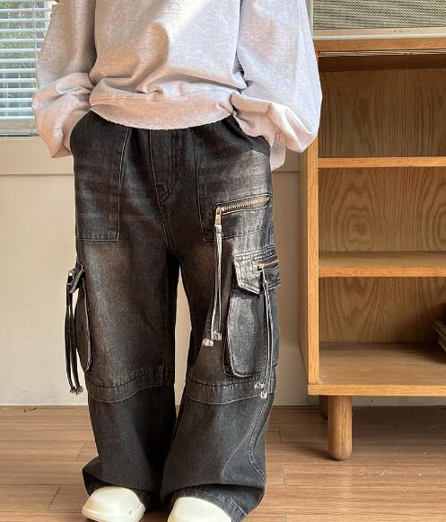 子供服★ボトムス★ジーンス★デニム★韓国風子供服★キッズ★男女兼用★90-140CM