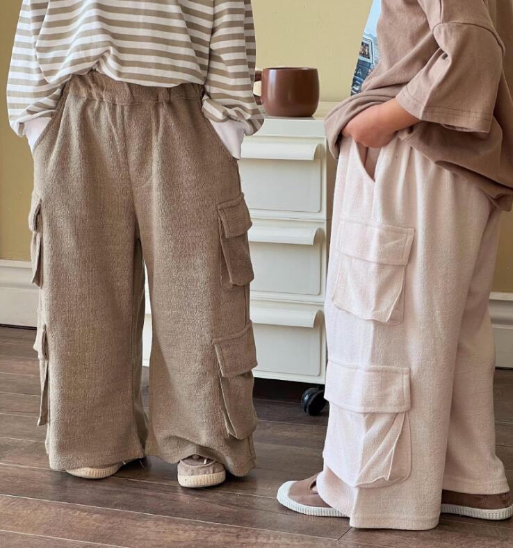 2024年新品J★子供服　ズボン★80-140cm★2色