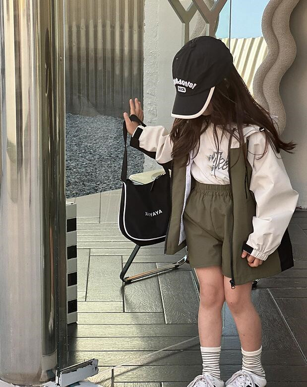 2024春新品★子供服　コート+ズボン　セットアップ★100-160cm