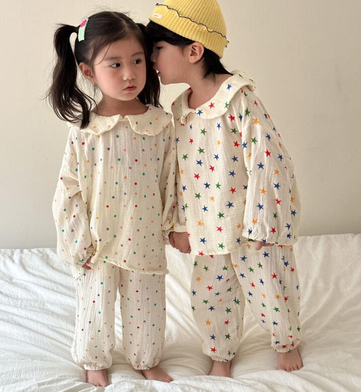 2024年新作★子供服　トップス+ズボン　セット★80-150cm★2色