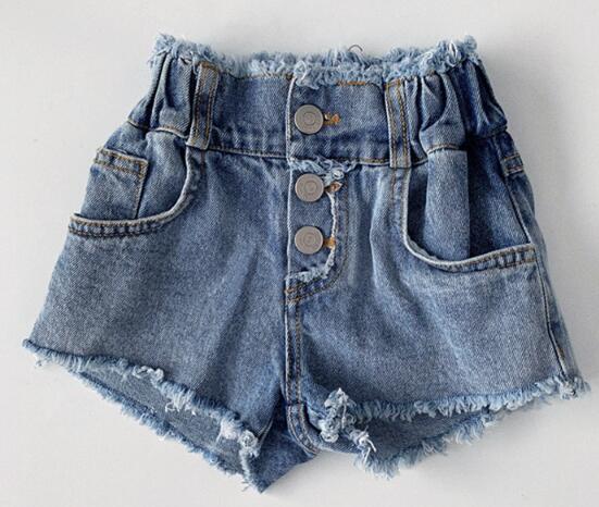 2024★春夏新作★韓国風子供服★ショートズボン★ジーンズ★2色80-130CM