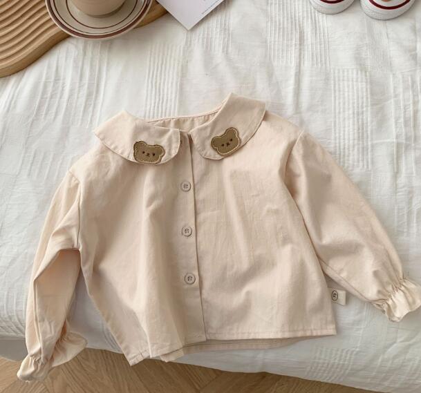 子供服★トップス★長袖シャツ★韓国風子供服★キッズ女の子★可愛い★73-130CM