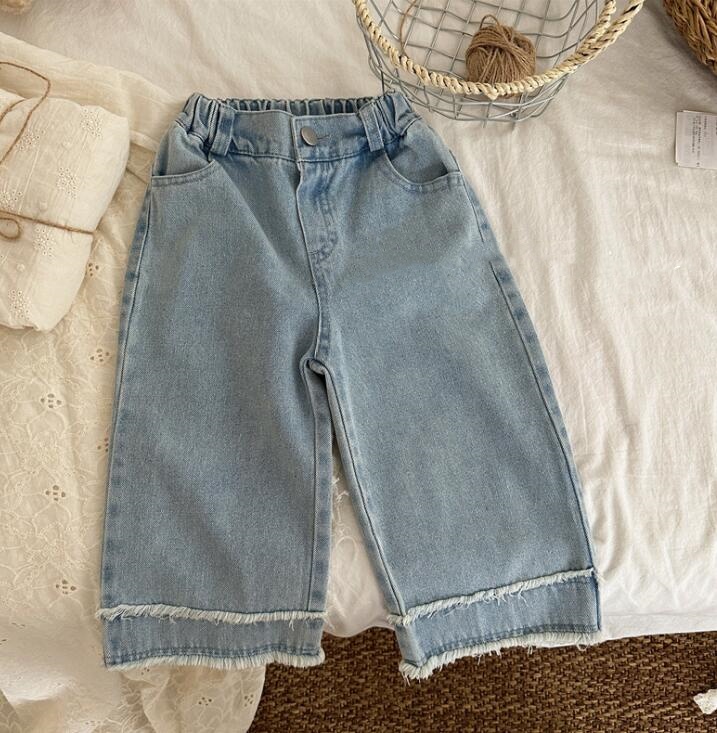 2024★春秋新作★韓国風子供服★ジーンズ★80-130CM