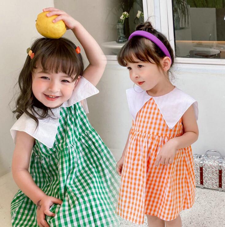 2024★春夏新作★韓国風子供服★ワンピース★2色7-15